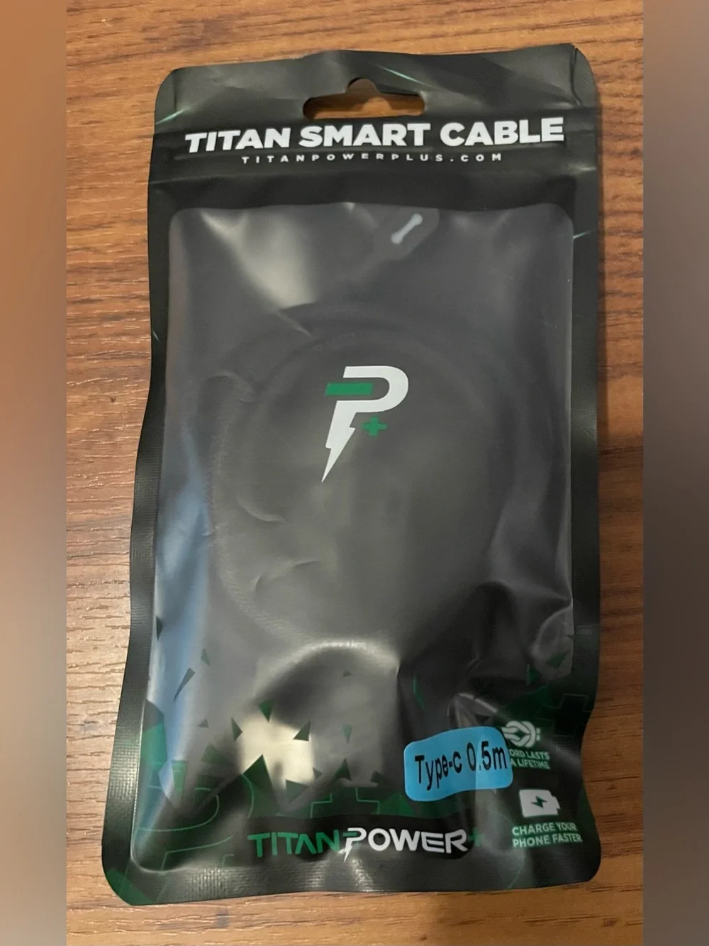 Titan Power Titan Smart Cable - Black (5 Pack) Cell Phone Chargers Cables New